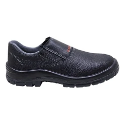 Sapato De Segurança Bico De Pvc Kadesh Couro Preto Ca 34923